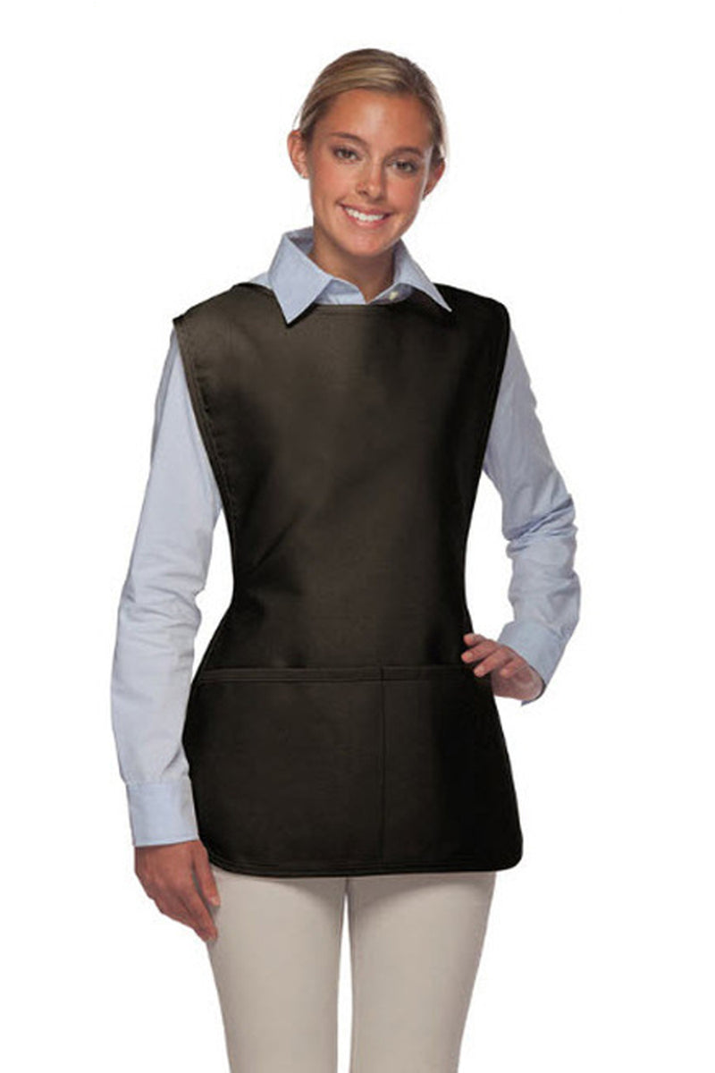 Black Deluxe Cobbler Apron (2 Pockets) – ApronWarehouse