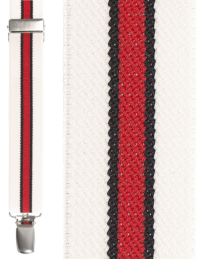 "Black & White Winston" Suspenders – ApronWarehouse