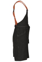 Berkeley Black Denim Bib Snap Apron