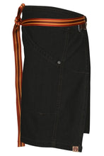 Berkeley Black Denim Half Bistro Snap Apron