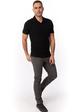 Men's Definity Black Short Sleeve Shirt