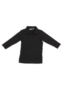 Women's Definity Black 3/4 Sleeve Shirt