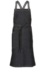 Berkeley Indigo Denim Chef's Bib Snap Apron