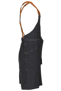 Berkeley Indigo Denim Bib Snap Apron