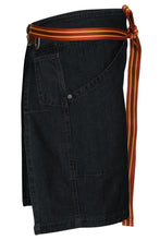 Berkeley Indigo Blue Denim Half Bistro Snap Apron