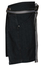 Berkeley Indigo Blue Denim Half Bistro Snap Apron