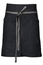 Berkeley Indigo Blue Denim Half Bistro Snap Apron