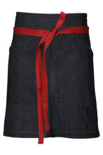 Berkeley Indigo Blue Denim Half Bistro Snap Apron