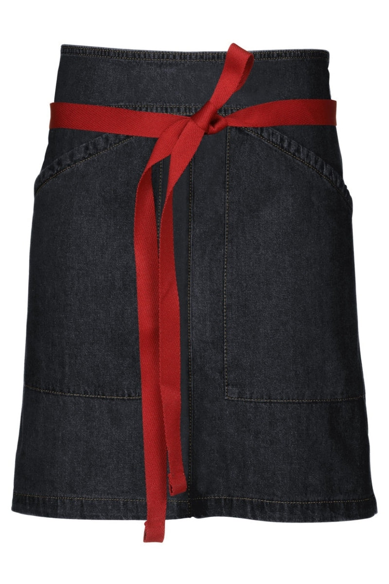 Berkeley Indigo Blue Denim Half Bistro Snap Apron