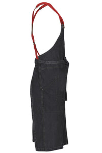 Berkeley Indigo Denim Chef's Bib Snap Apron