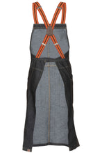 Berkeley Indigo Denim Chef's Bib Snap Apron