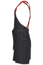 Berkeley Indigo Blue Denim Short Bib Snap Apron