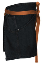 Berkeley Indigo Blue Denim Waist Snap Apron