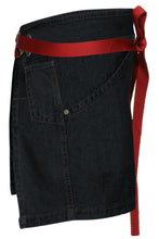 Berkeley Indigo Blue Denim Waist Snap Apron