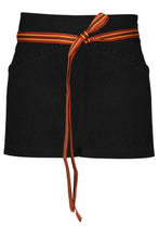 Berkeley Jet Black Denim Waist Snap Apron