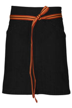 Berkeley Jet Black Denim Half Bistro Snap Apron