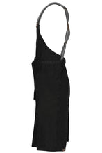 Berkeley Jet Black Denim Chef's Bib Snap Apron