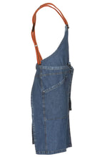 Berkeley Medium Blue Denim Bib Snap Apron