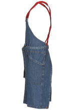 Berkeley Medium Blue Denim Bib Snap Apron