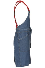 Berkeley Medium Blue Denim Bib Snap Apron