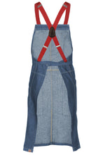 Berkeley Medium Blue Denim Bib Snap Apron