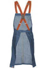 Berkeley Medium Blue Denim Short Bib Snap Apron