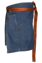 Berkeley Medium Blue Denim Waist Snap Apron