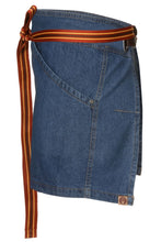 Berkeley Medium Blue Denim Waist Snap Apron