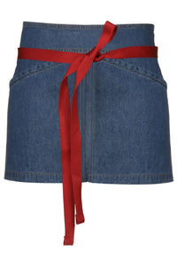 Berkeley Medium Blue Denim Waist Snap Apron