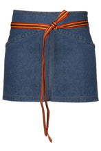 Berkeley Medium Blue Denim Waist Snap Apron