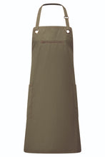 Olive ‘Barley’ Sustainable Bib Apron (3 Pockets)