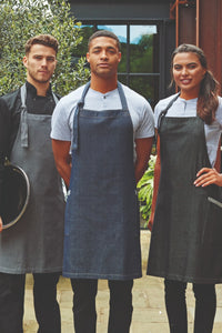 Indigo Denim ‘Regenerate’ Sustainable Bib Apron (2 Pockets)