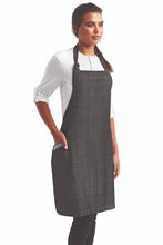 Black Denim ‘Regenerate’ Sustainable Bib Apron (2 Pockets)