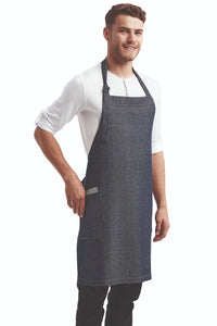 Indigo Denim ‘Regenerate’ Sustainable Bib Apron (2 Pockets)