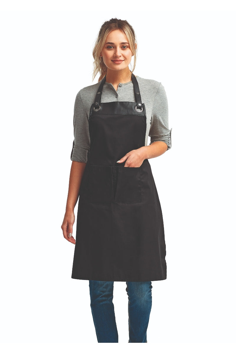 Espresso Adjustable Bib Apron (2 Pockets)