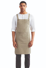 Cross Back 'Barista' Bib Adjustable Apron (1 Pocket w/ Pen Slot)