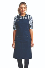 Navy "Calibre" Bib Adjustable Apron (4 Pocket Pouch)