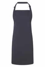 Navy Sustainable Bib Apron (No Pockets)