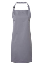 Steel Sustainable Bib Apron (No Pockets)