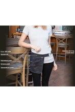 Indy Hipster Steel Grey Waist Apron