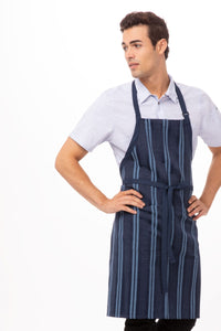 Presidio Navy Bib Apron