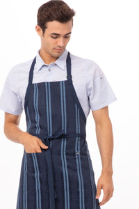 Presidio Navy Bib Apron