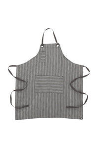 Brooklyn Dark Grey Bib Apron