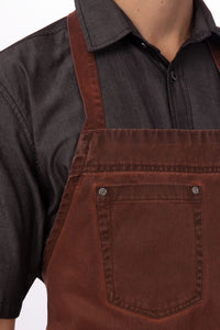 Dorset Rust Bib Apron