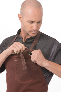 Dorset Rust Chefs Bib Apron