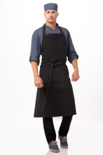 Rockford Steel Grey Chefs Bib Apron