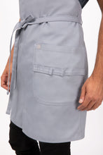 Logan Clay Bib Apron (3 Pockets)