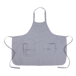 Logan Clay Bib Apron (3 Pockets)