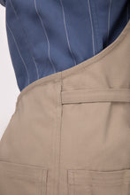 Logan Khaki Bib Apron (3 Pockets)