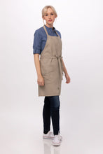 Logan Bib Apron (3 Pockets)